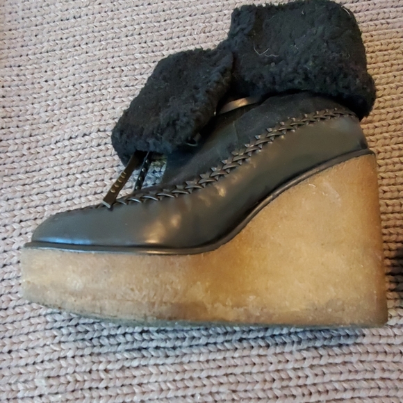 Coach 1941 fringe moccasin bootie q6556 - Picture 3 of 7